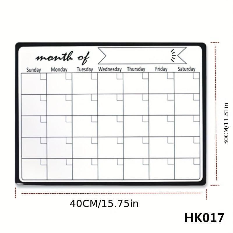 Company Planning Magnetic Form Refrigerator Sticker