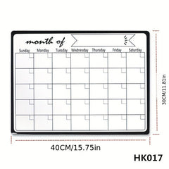 Company Planning Magnetic Form Refrigerator Sticker
