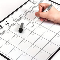 Company Planning Magnetic Form Refrigerator Sticker