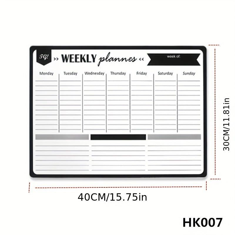 Company Planning Magnetic Form Refrigerator Sticker