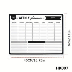 Company Planning Magnetic Form Refrigerator Sticker