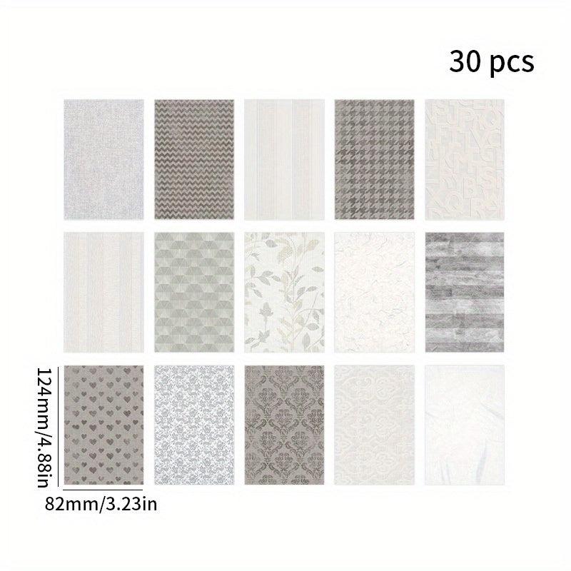 30pcs Paper Special Hand Account Decoration Paper Pack