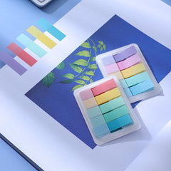 100pcs Sticky Tabs Page Markers Sticky Index Tabs Writable Notes