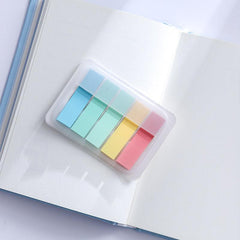 100pcs Sticky Tabs Page Markers Sticky Index Tabs Writable Notes