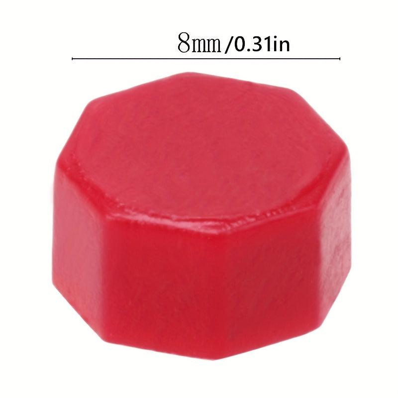 100pcs Octagonal Metal Tie Bag Wax Pellets Sealing Wax