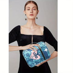 Bible Cover Carrying Case with Handle and Zippered Pocket