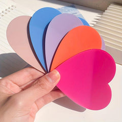 Heart Shaped Sticky Notes 50-Count Self-Adhesive for School and Office Use