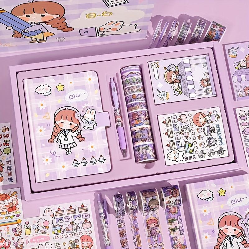 Creative Cartoon Notebook for Journaling and Crafting