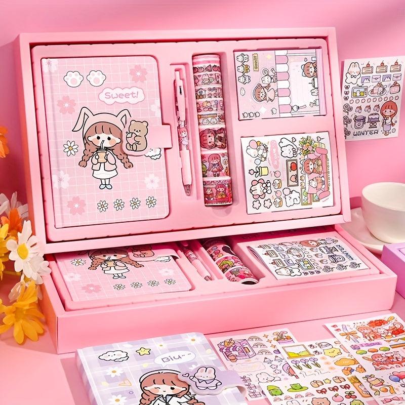 Creative Cartoon Notebook for Journaling and Crafting