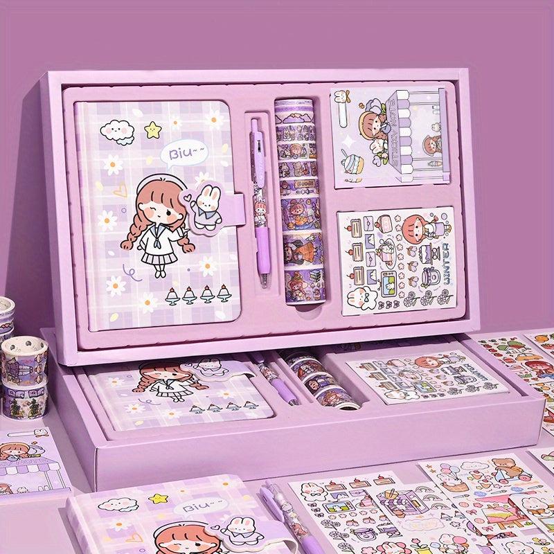 Creative Cartoon Notebook for Journaling and Crafting