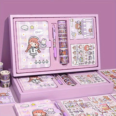 Creative Cartoon Notebook for Journaling and Crafting