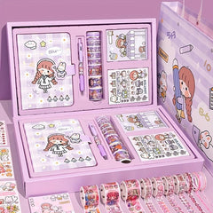 Creative Cartoon Notebook for Journaling and Crafting