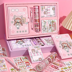 Creative Cartoon Notebook for Journaling and Crafting
