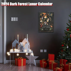 Dark Forest Wall Calendar 2023, 12 Month Nature Photography, 12 x 12 inches