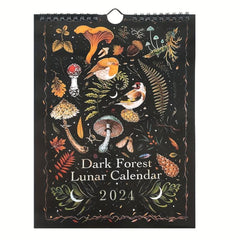 Dark Forest Wall Calendar 2023, 12 Month Nature Photography, 12 x 12 inches