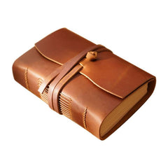 Leather Journal Book 400 Pages for Sketching & Writing