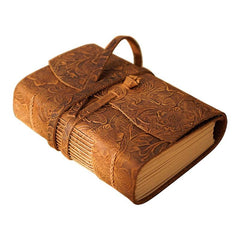 Leather Journal Book 400 Pages for Sketching & Writing