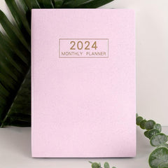 A5 English Weekly Planner with Starlight Design for Time Management