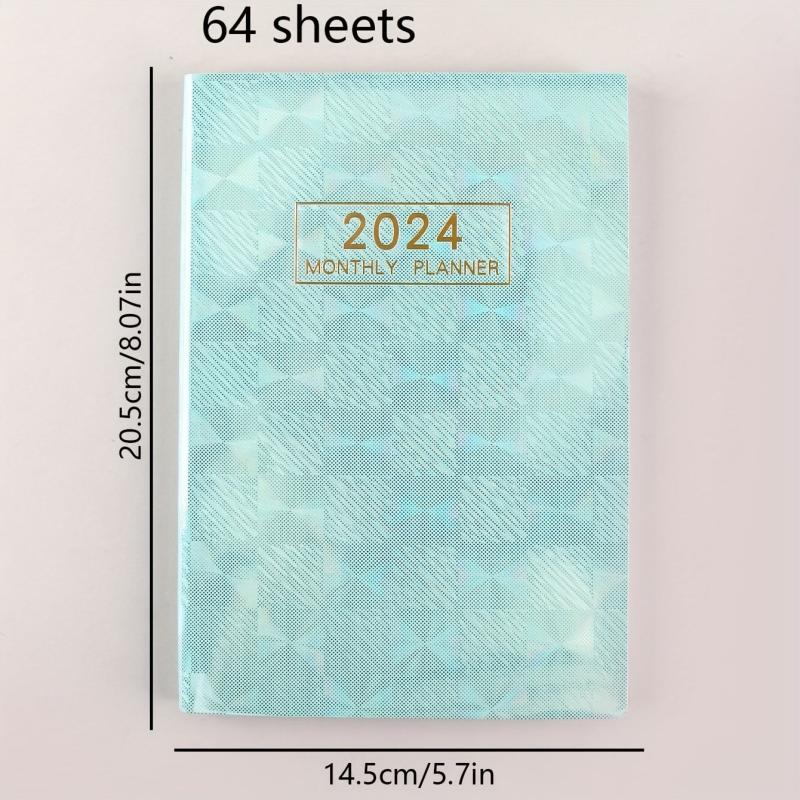 A5 English Weekly Planner with Starlight Design for Time Management