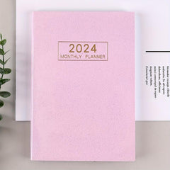 A5 English Weekly Planner with Starlight Design for Time Management