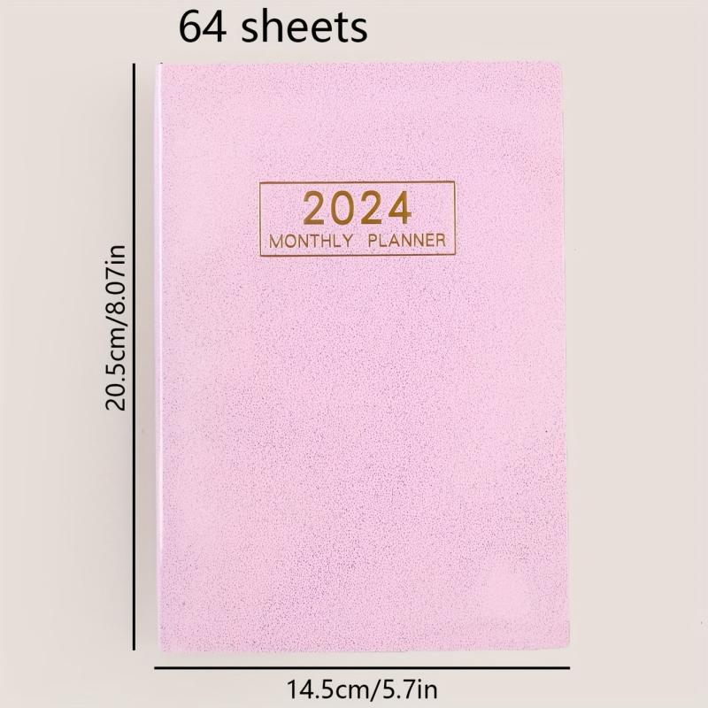 A5 English Weekly Planner with Starlight Design for Time Management