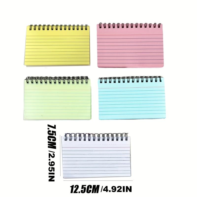 Thick Word Books with Protective Shells - 50 Sheets - 5 Colors