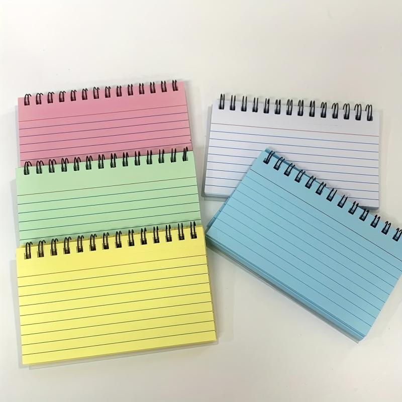 Thick Word Books with Protective Shells - 50 Sheets - 5 Colors