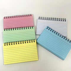 Thick Word Books with Protective Shells - 50 Sheets - 5 Colors