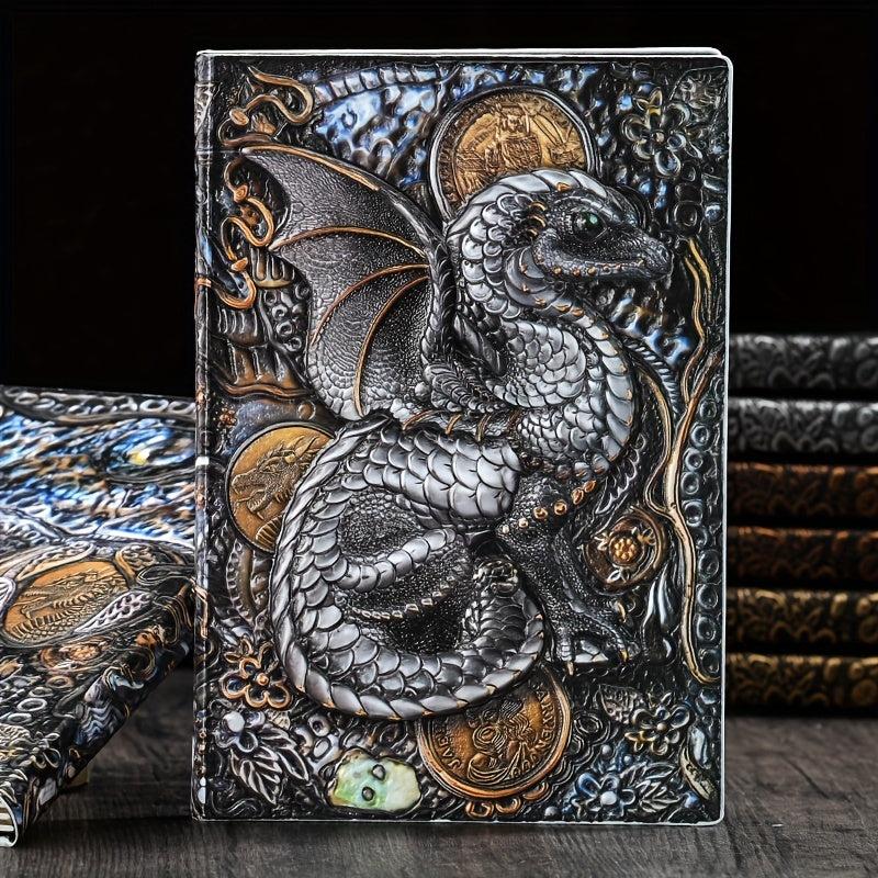 Embossed Dinosaur Diary A5 Notebook 100 Sheets
