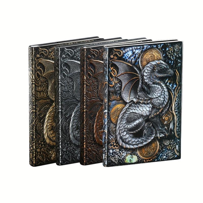 Embossed Dinosaur Diary A5 Notebook 100 Sheets