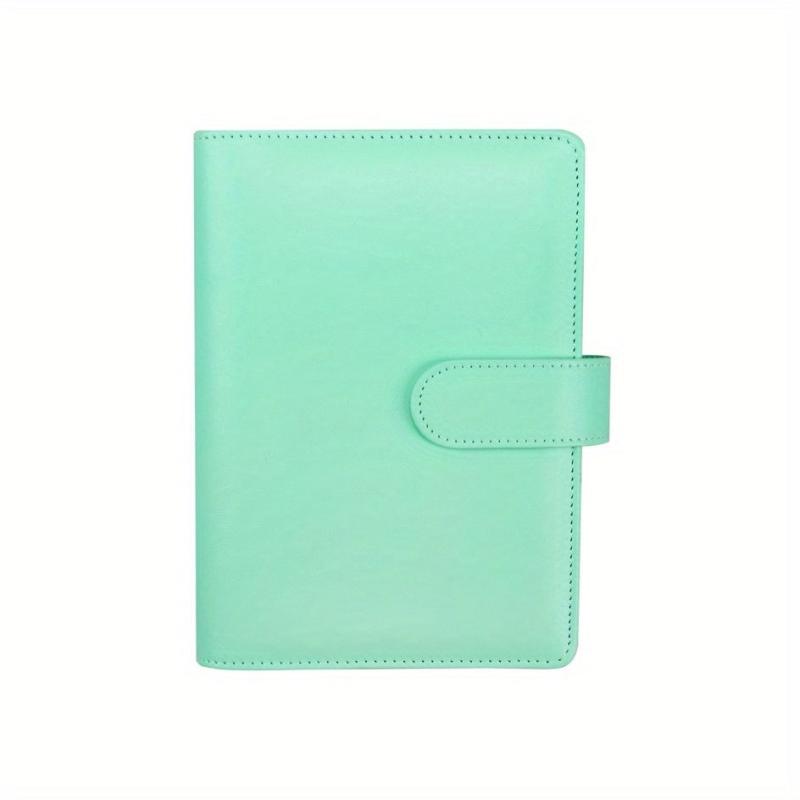 Stylish A6 PU Leather Macaroon Planner Binder - 6 Hole - Magnetic Clasp