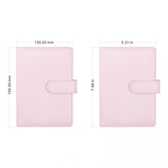 Stylish A6 PU Leather Macaroon Planner Binder - 6 Hole - Magnetic Clasp