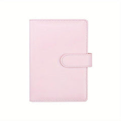 Stylish A6 PU Leather Macaroon Planner Binder - 6 Hole - Magnetic Clasp