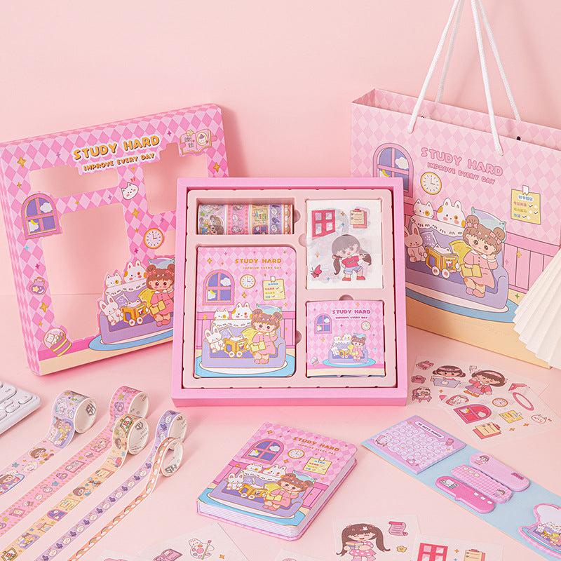 Hand Account Book Diary Journal Set - Students Birthday Gift