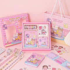 Hand Account Book Diary Journal Set - Students Birthday Gift