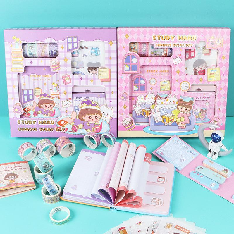 Hand Account Book Diary Journal Set - Students Birthday Gift