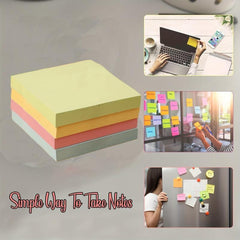 4 Colors Sticky Notes Index Labels 20 x 100 for Office School Memos