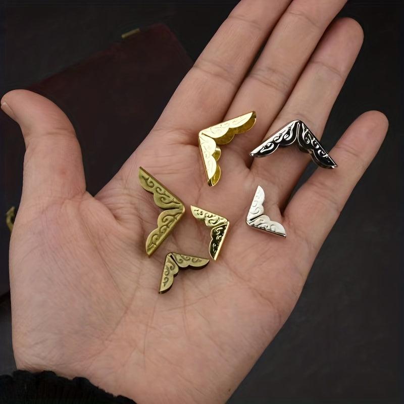 12pcs Leather Craft Corner Protective Stickers for Notebook DIY