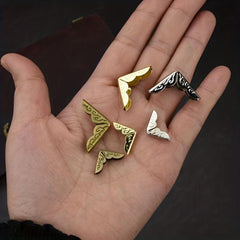 12pcs Leather Craft Corner Protective Stickers for Notebook DIY