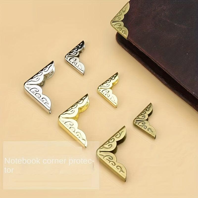 12pcs Leather Craft Corner Protective Stickers for Notebook DIY