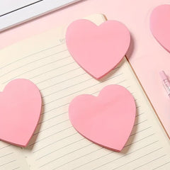 Love Sticky Notes Special Shaped Stickers Small Book