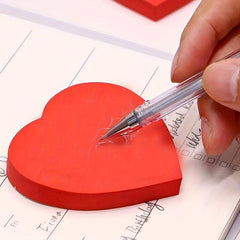 Love Sticky Notes Special Shaped Stickers Small Book