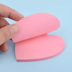Love Sticky Notes Special Shaped Stickers Small Book
