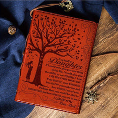 Vintage Notebook Journal Book Travel Notepad Family Gift