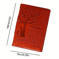 Vintage Notebook Journal Book Travel Notepad Family Gift