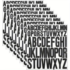 Large Adhesive Scrapbook Letters - Waterproof Vinyl Alphabet Stickers