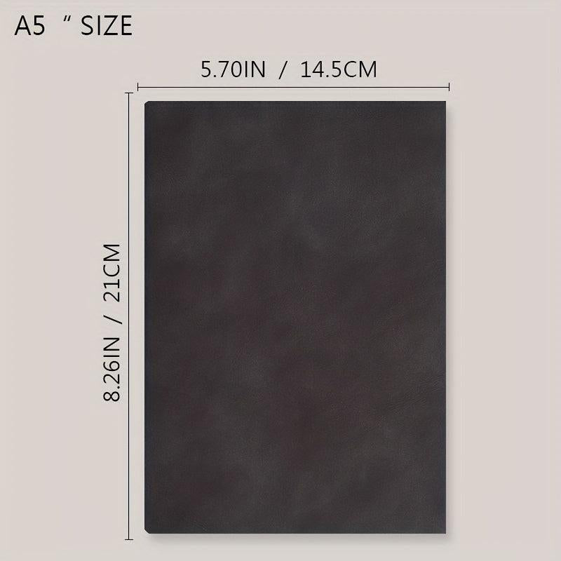 Business Office A5 Leather Notebook