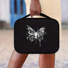 Stylish Butterfly Print Bible Bag Casual Handbag