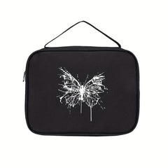 Stylish Butterfly Print Bible Bag Casual Handbag