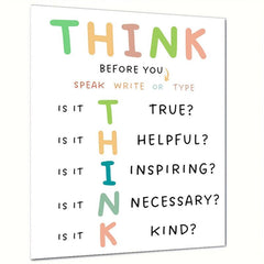 Friendships Poster Bullying Be Kind Self Respect Classroom Poster